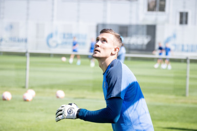 Open training «Zenit» before the match with «Rubin»