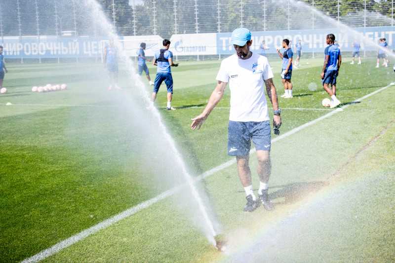 Открытая тренировка «Зенита» перед матчем с «Рубином»