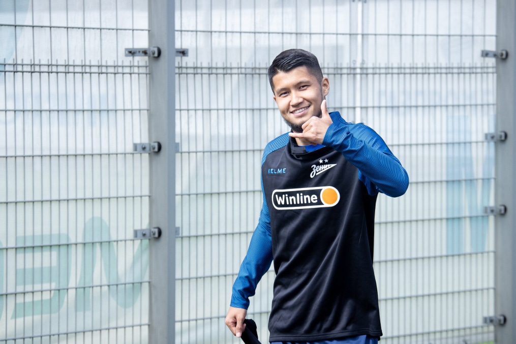 Открытая тренировка ФК «Зенит» перед матчем с «Ростовом»