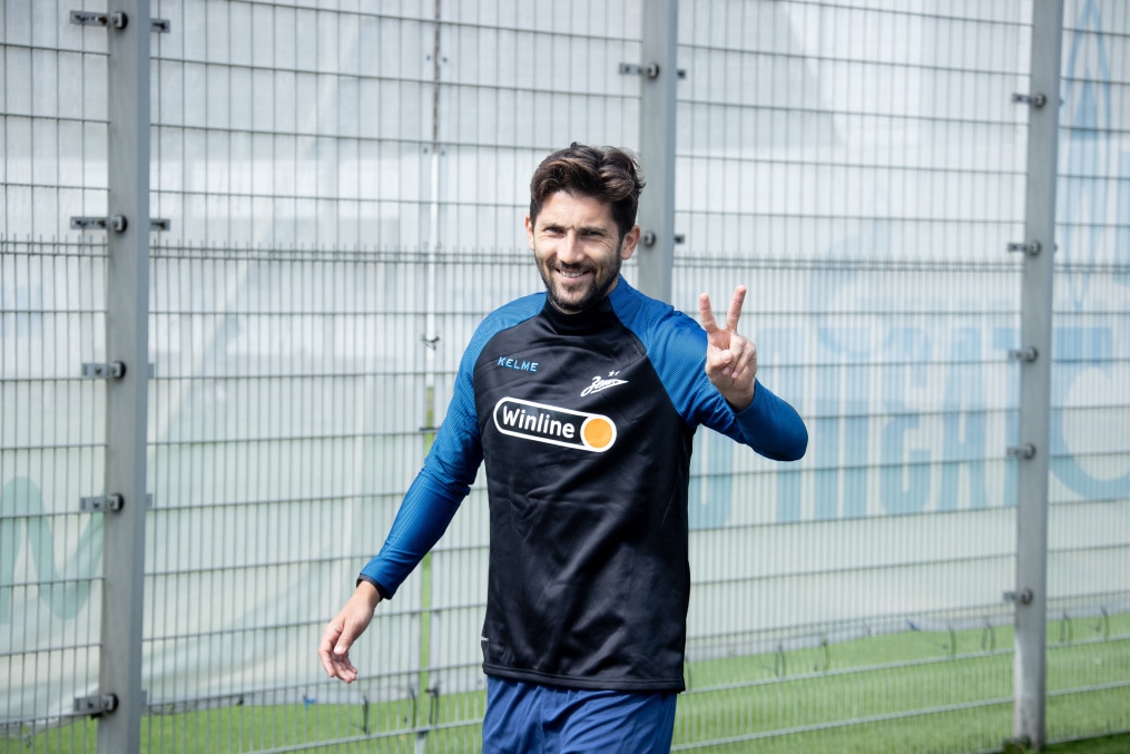 Открытая тренировка ФК «Зенит» перед матчем с «Ростовом»