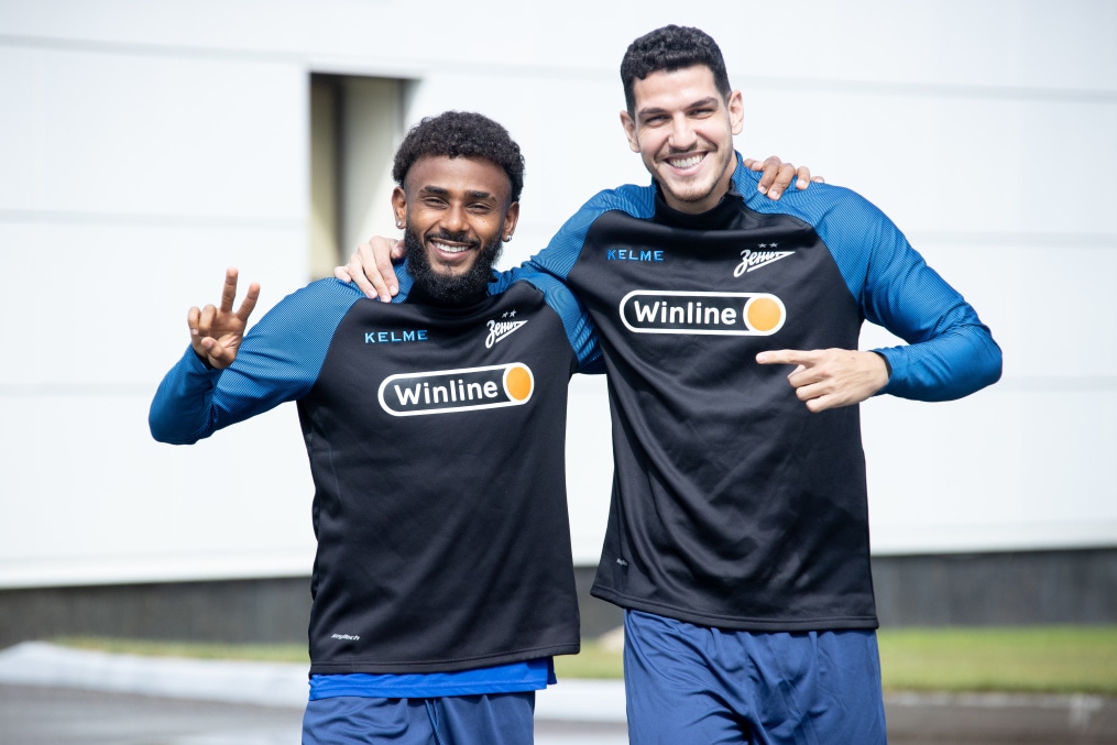 Открытая тренировка ФК «Зенит» перед матчем с «Ростовом»