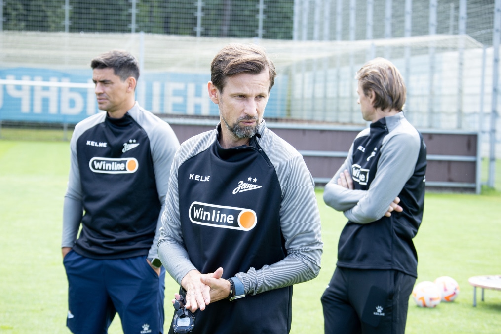 Открытая тренировка ФК «Зенит» перед матчем с «Ростовом»