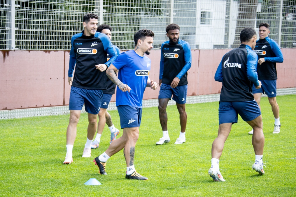 Открытая тренировка ФК «Зенит» перед матчем с «Ростовом»