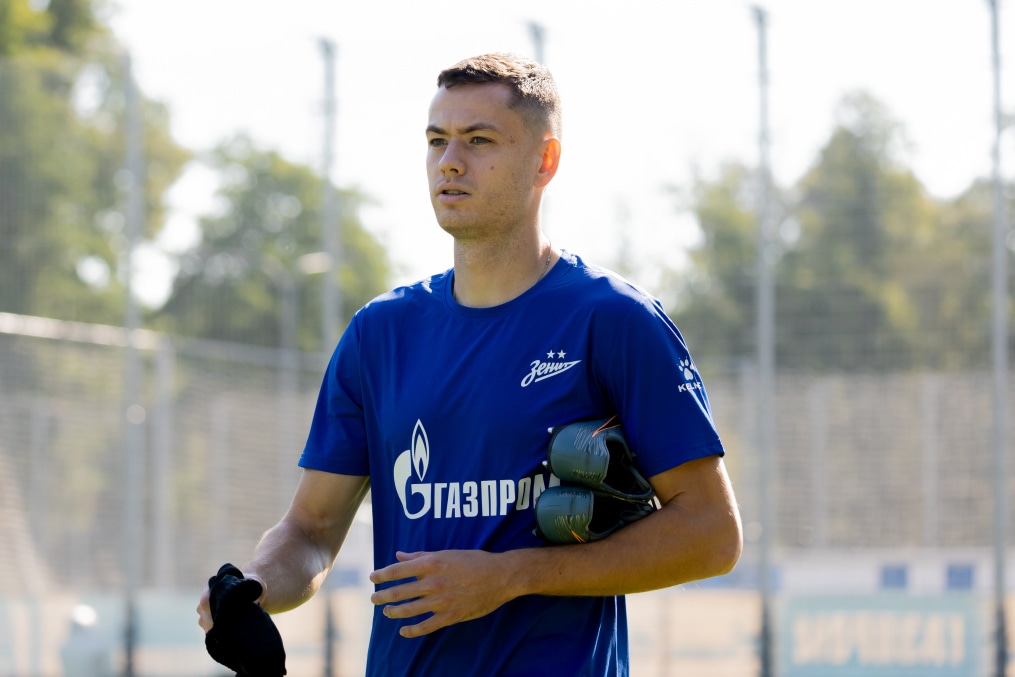 Тренировка «Зенит»-2 перед матчем с «Динамо»