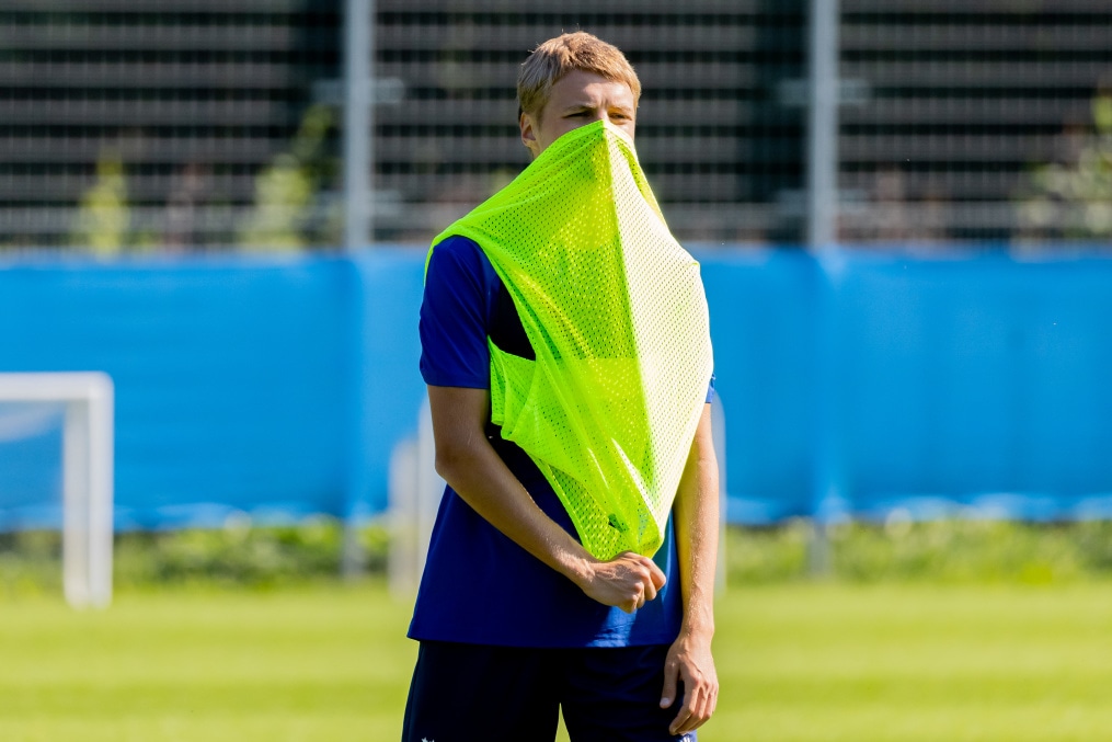 Тренировка «Зенит»-2 перед матчем с «Динамо»