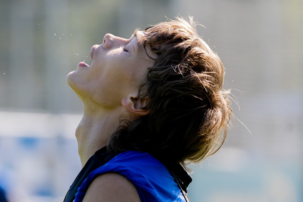 Тренировка «Зенит»-2 перед матчем с «Динамо»