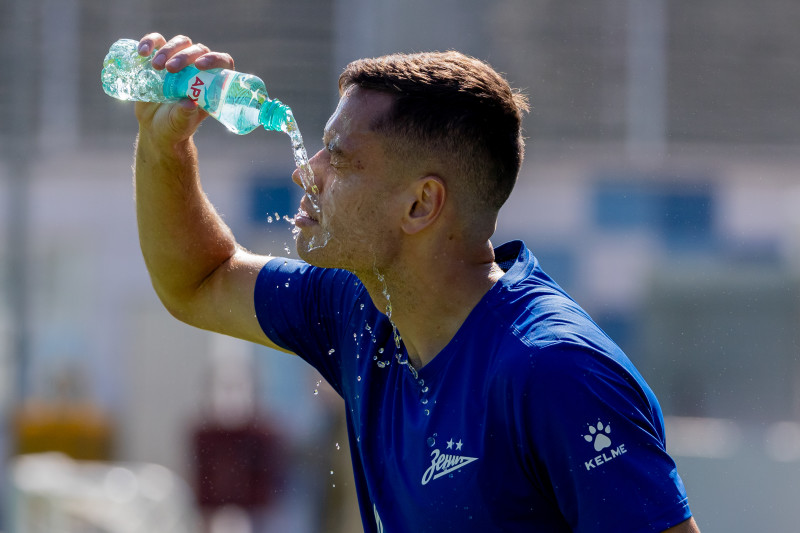 Тренировка «Зенит»-2 перед матчем с «Динамо»