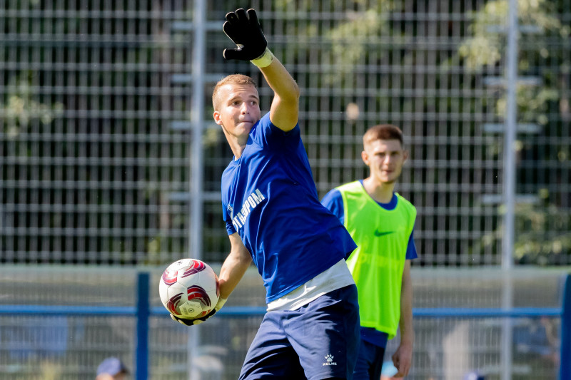 Тренировка «Зенит»-2 перед матчем с «Динамо»