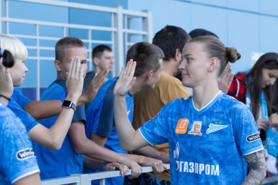 Болельщики на матче  «Зенит» — «Ростов»