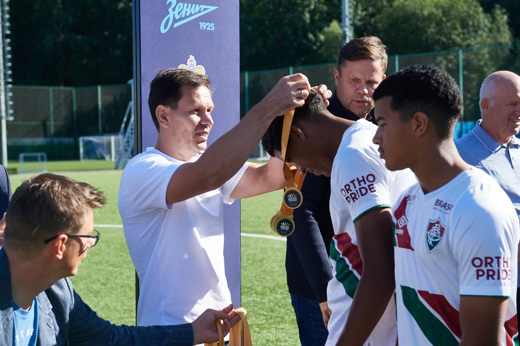 Церемония закрытия XVII международного юношеского турнира памяти Ю. А. Морозова