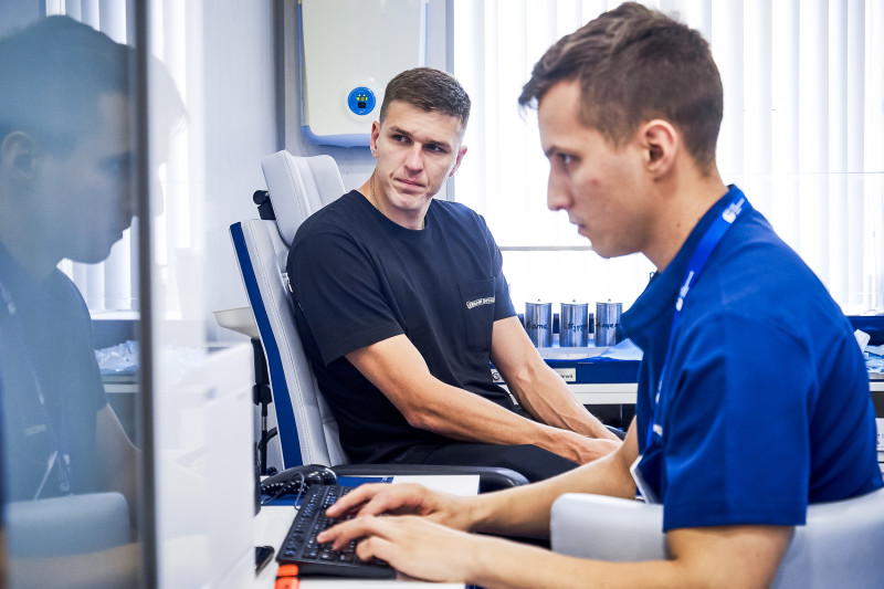 Медосмотр Александра Соболева в клинике «Мой Медицинский Центр»