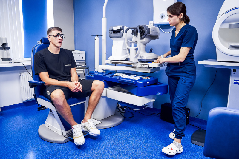 Медосмотр Александра Соболева в клинике «Мой Медицинский Центр»