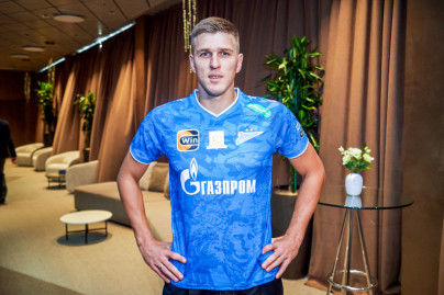 Александр Соболев в «Зените»: презентация игрока на презентации ХК СКА