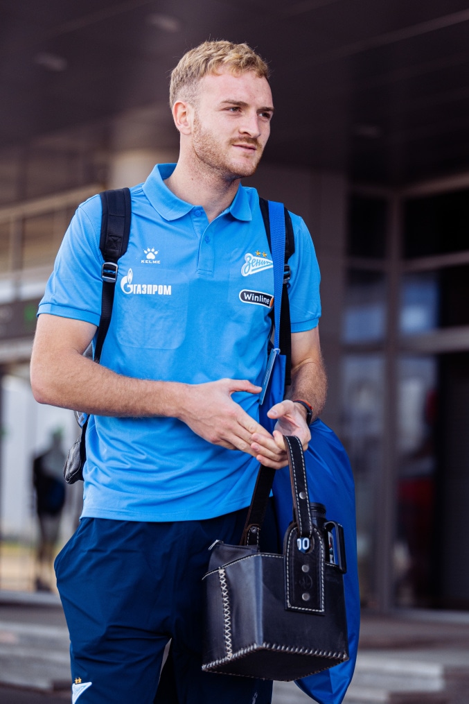 Вылет «Зенита» на матч с «Пари НН» в Нижний Новгород