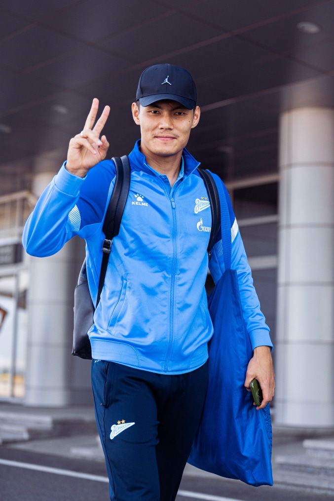 Вылет «Зенита» на матч с «Пари НН» в Нижний Новгород