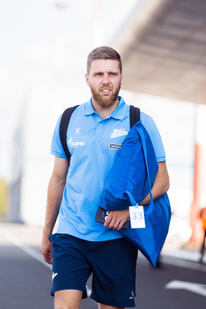 Вылет «Зенита» на матч с «Пари НН» в Нижний Новгород