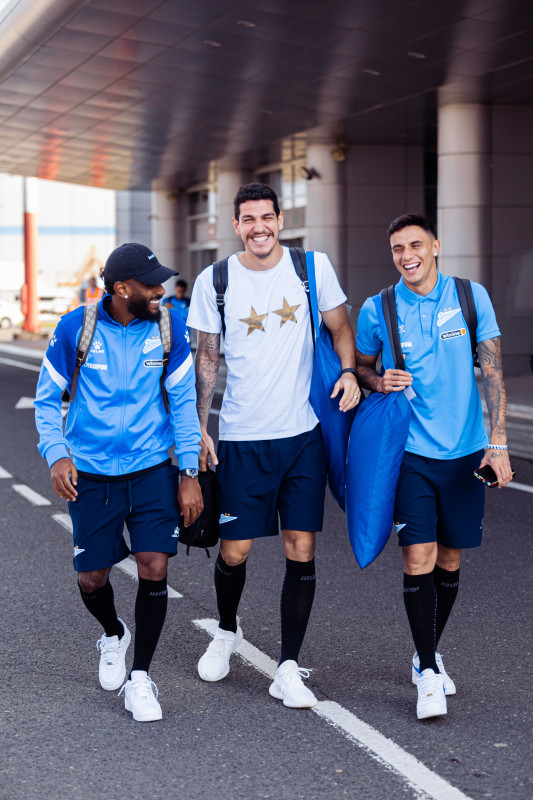 Вылет «Зенита» на матч с «Пари НН» в Нижний Новгород