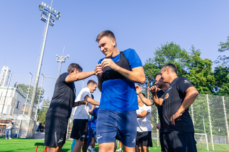 Александр Соболев в «Зените»: первая тренировка с командой