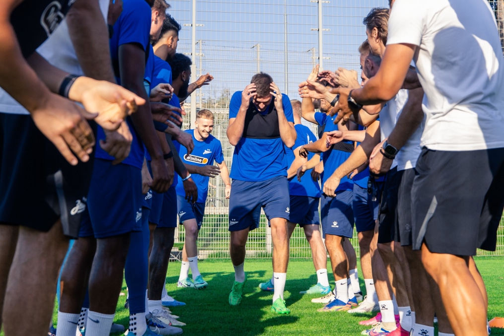 Александр Соболев в «Зените»: первая тренировка с командой