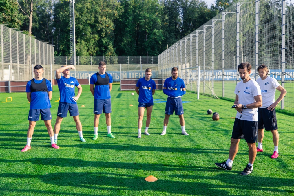 Александр Соболев в «Зените»: первая тренировка с командой