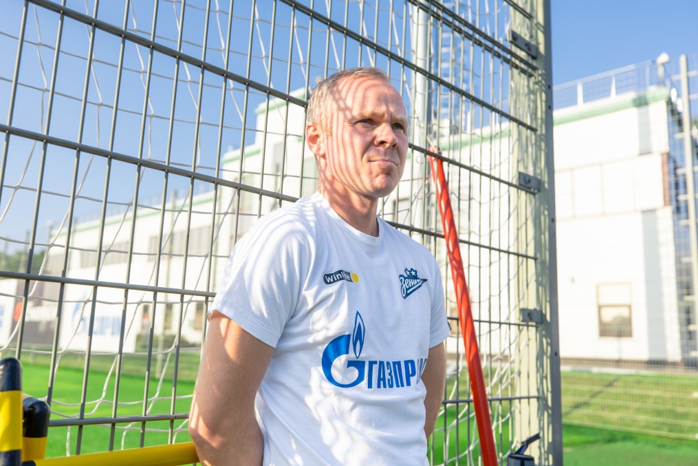 Александр Соболев в «Зените»: первая тренировка с командой