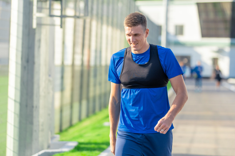 Александр Соболев в «Зените»: первая тренировка с командой