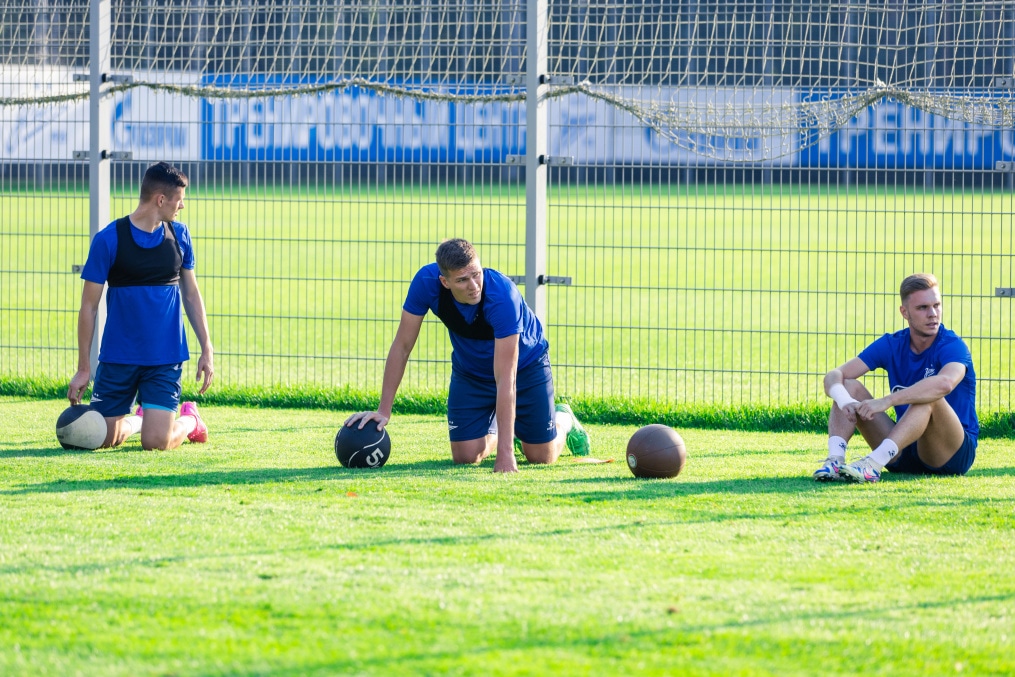 Александр Соболев в «Зените»: первая тренировка с командой