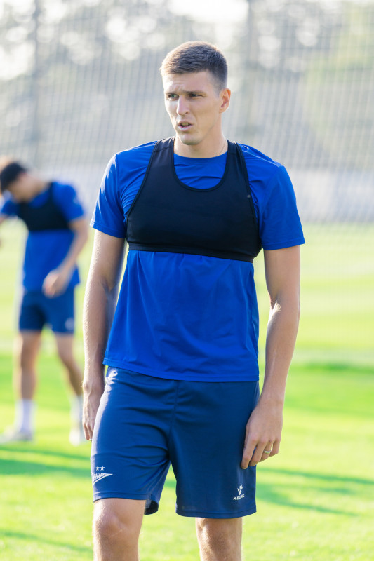 Александр Соболев в «Зените»: первая тренировка с командой