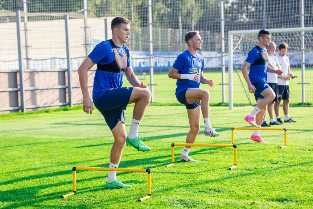 Александр Соболев в «Зените»: первая тренировка с командой