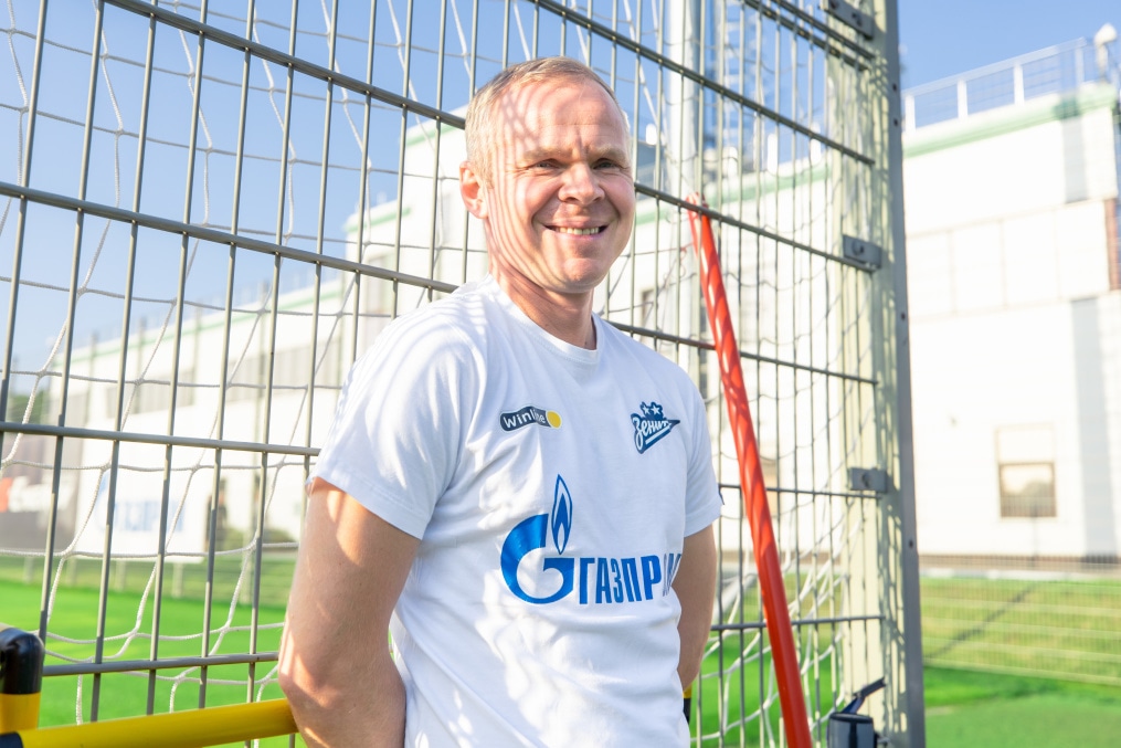 Александр Соболев в «Зените»: первая тренировка с командой