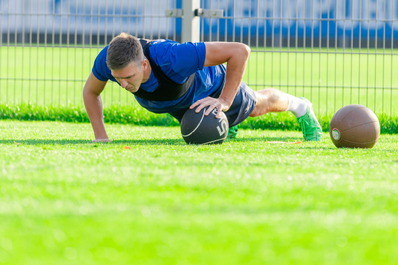 Александр Соболев в «Зените»: первая тренировка с командой