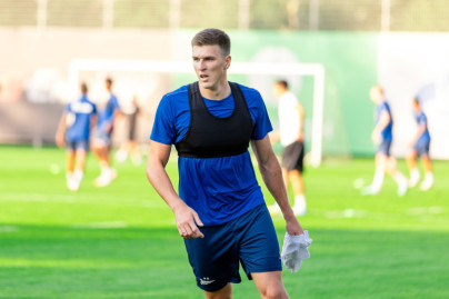 Александр Соболев в «Зените»: первая тренировка с командой