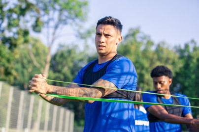 Александр Соболев в «Зените»: первая тренировка с командой