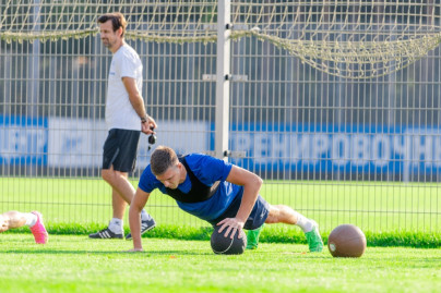 Александр Соболев в «Зените»: первая тренировка с командой