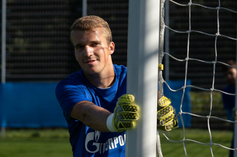 Тренировка «Зенит»-2 перед матчем с командой «Знамя Труда»
