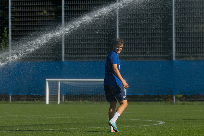 Тренировка «Зенит»-2 перед матчем с командой «Знамя Труда»