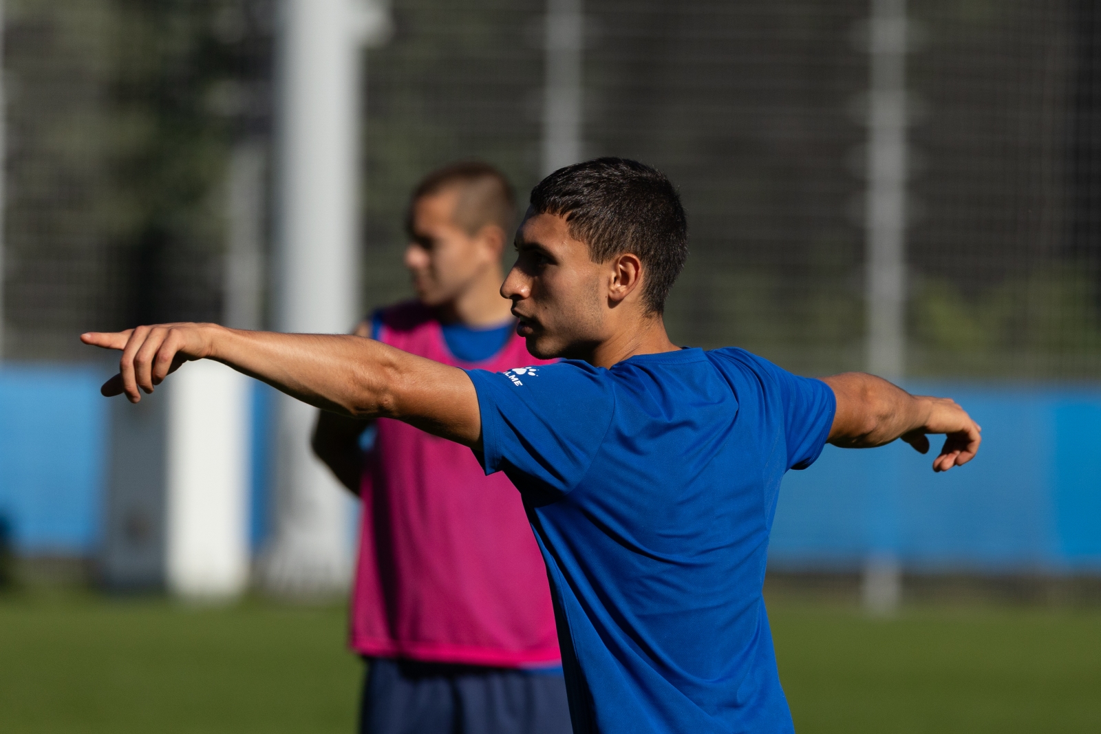 Тренировка «Зенит»-2 перед матчем с командой «Знамя Труда»