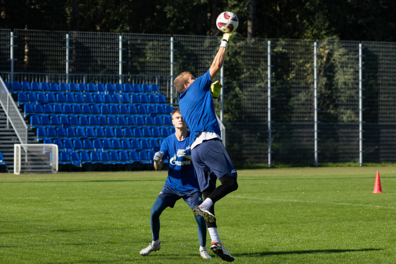 Тренировка «Зенит»-2 перед матчем с командой «Знамя Труда»
