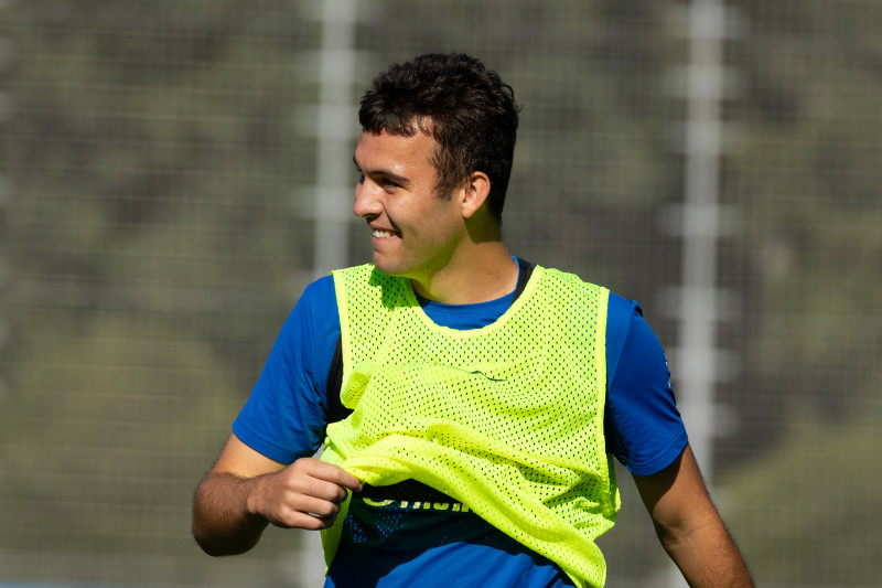 Тренировка «Зенит»-2 перед матчем с командой «Знамя Труда»