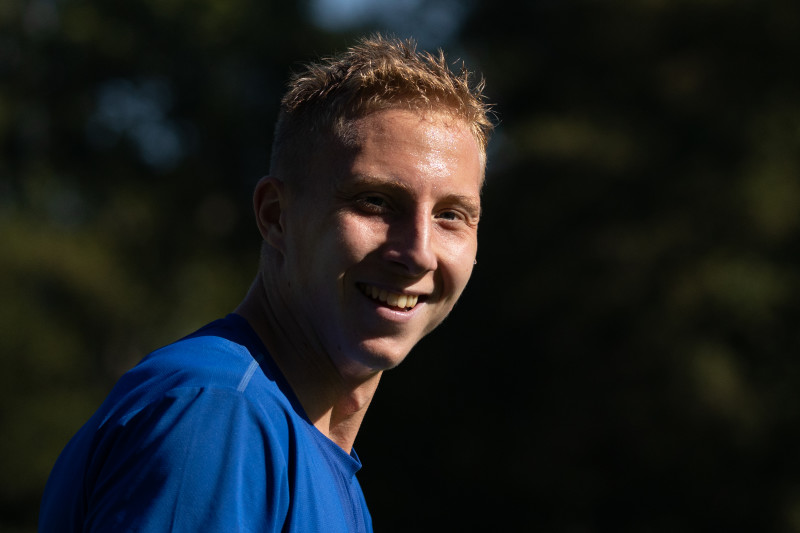 Тренировка «Зенит»-2 перед матчем с командой «Знамя Труда»