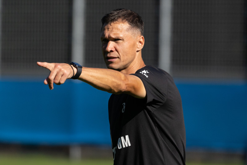 Тренировка «Зенит»-2 перед матчем с командой «Знамя Труда»