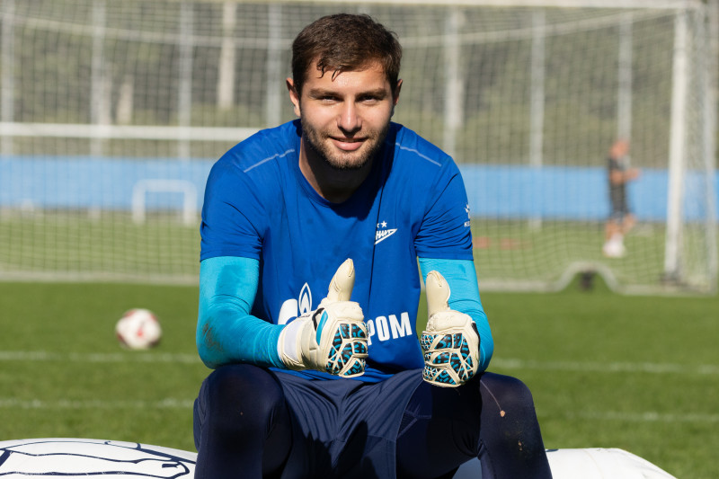 Тренировка «Зенит»-2 перед матчем с командой «Знамя Труда»