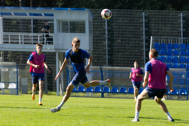 Тренировка «Зенит»-2 перед матчем с командой «Знамя Труда»