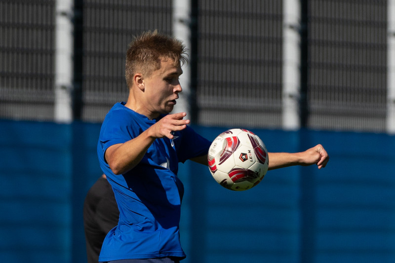 Тренировка «Зенит»-2 перед матчем с командой «Знамя Труда»