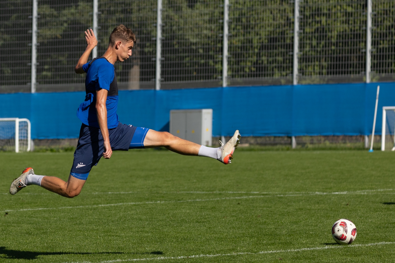 Тренировка «Зенит»-2 перед матчем с командой «Знамя Труда»