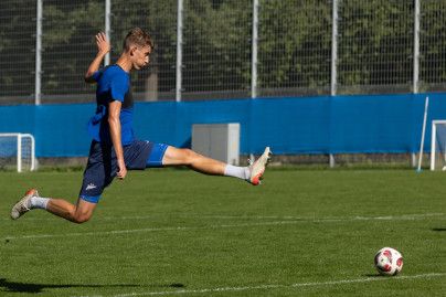 Тренировка «Зенит»-2 перед матчем с командой «Знамя Труда»