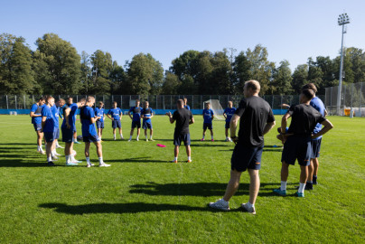 Тренировка «Зенит»-2 перед матчем с командой «Знамя Труда»