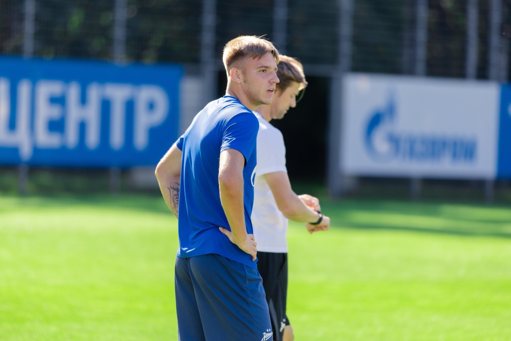 Брифинг Семака и тренировка перед матчем с «Кайратом»