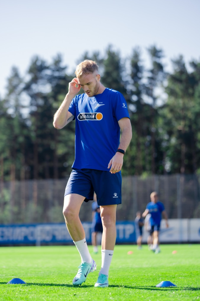 Брифинг Семака и тренировка перед матчем с «Кайратом»