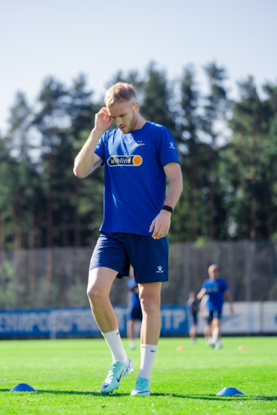 Брифинг Семака и тренировка перед матчем с «Кайратом»